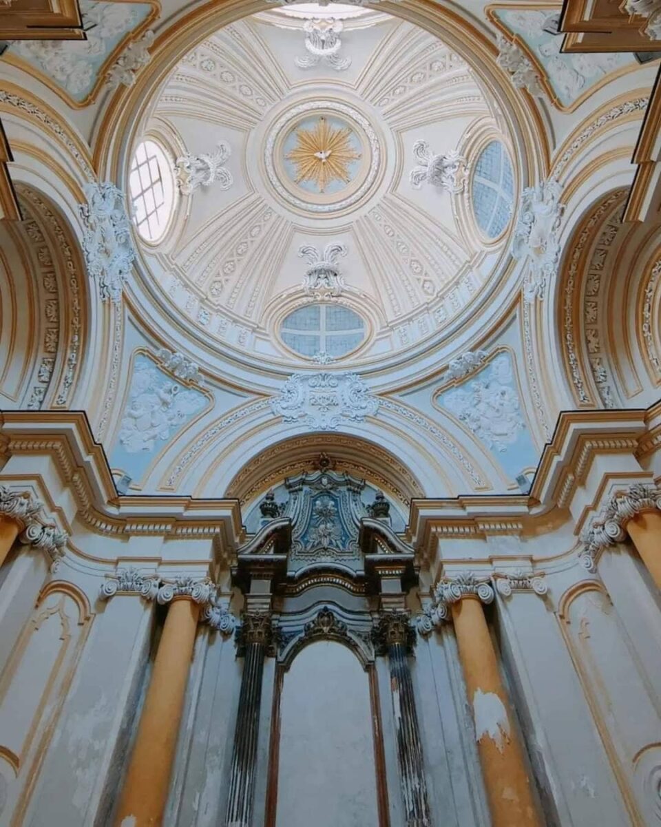 Uno dei luoghi di VinArte: Ave Gratia Plena, chiesa nel cuore del centro storico di Guardia Sanframondi che ospiterà Gli Altari dell'Arte. ph. Azzurra Immediato